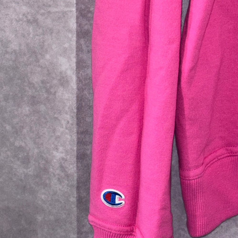 Champion Pink Sporty Athleisure Sweatshirt Womens Medium - Picture 6 of 8